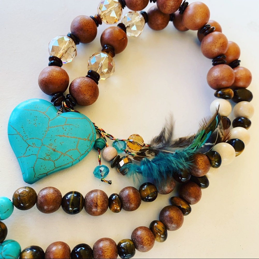 Bohemian Beaded Necklace